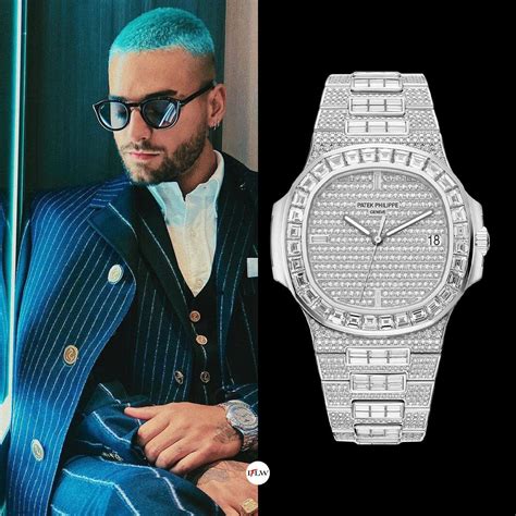 maluma patek philippe|Time and Style: A Closer Look at Maluma Watch Collection.